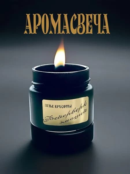 Набор свечи восковые магические ритуальные для обряда и медитации