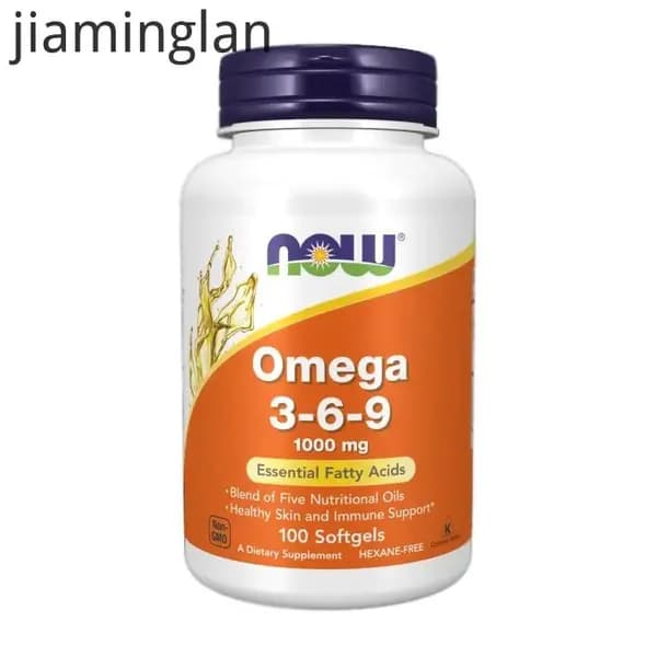 Омега 3-6-9 NOW Omega 3 6 9 1000 мг, 100 гелевых капсул