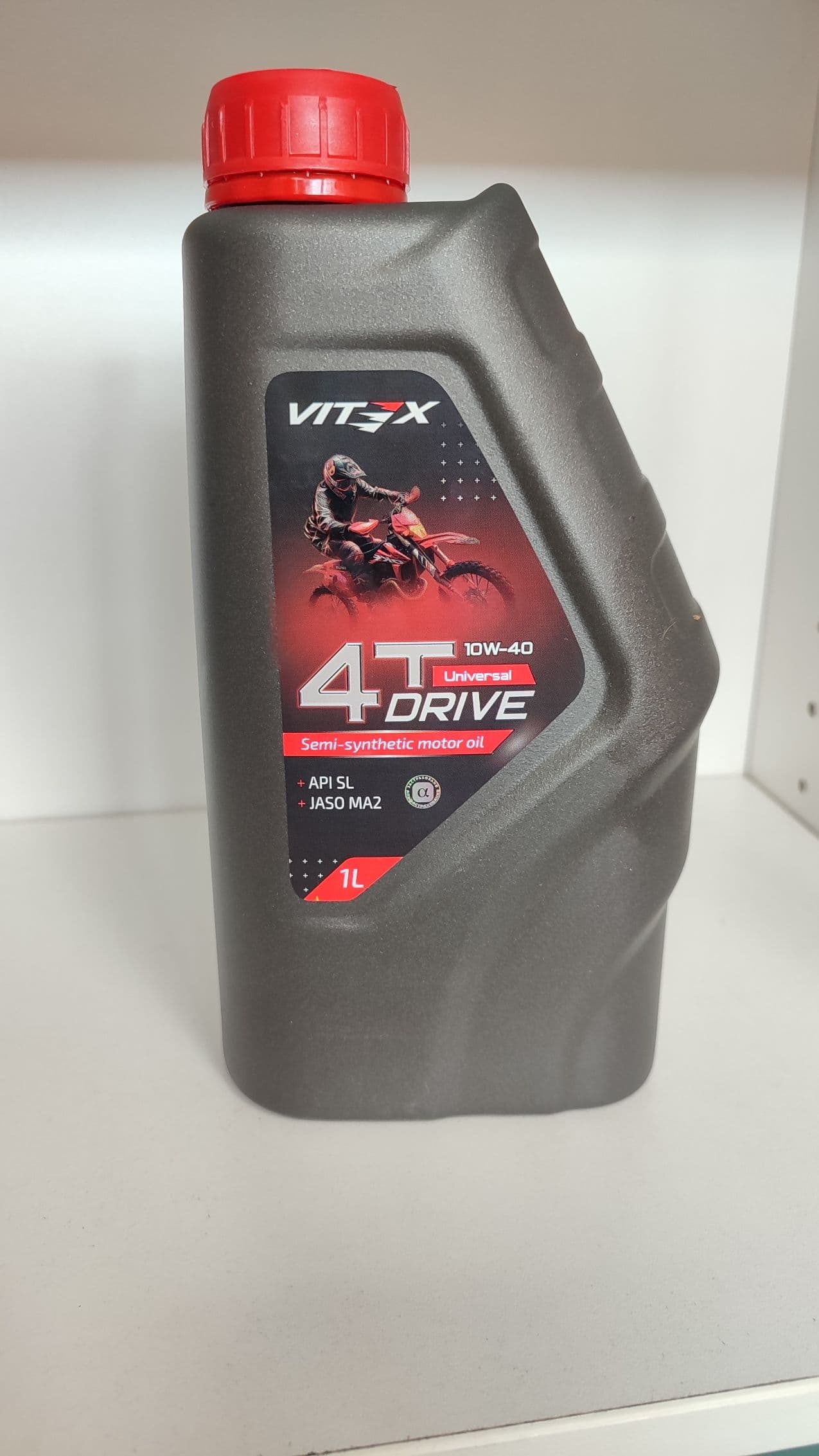 Vitex 10W-40 Масло моторное, Полусинтетическое, 1 л