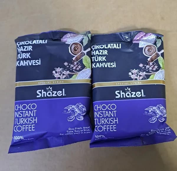 Молотый кофе Shazel со вкусом шоколада для заваривания в чашке 2 шт по 100г