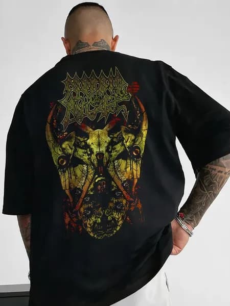Morbid angel футболка на спине