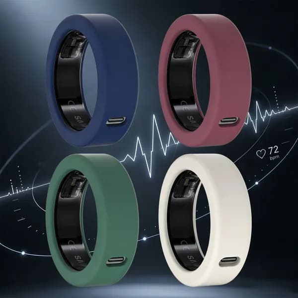 Силиконовый защитный чехол для кольца Oura Ring 5, размер S (6 9), 4 штуки