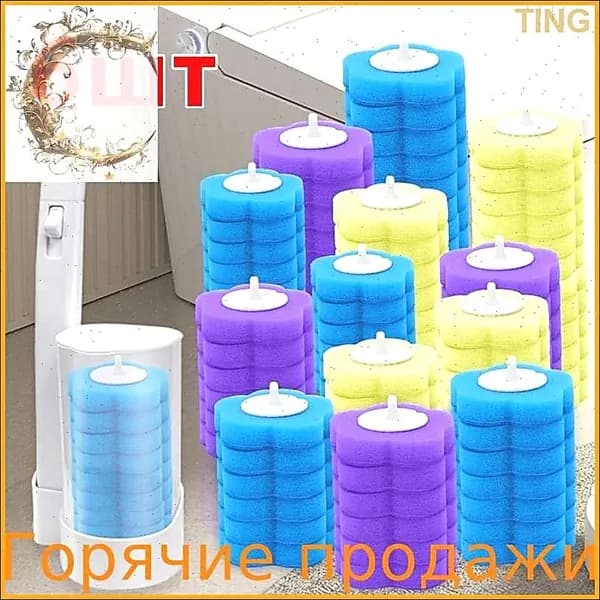 Ершик для унитаза, 6 шт
