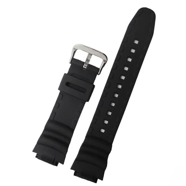 Ремешок для часов 18 мм для CASIO AE1200 / 1300 / 1000 W-219, силиконовая резина WatchBand