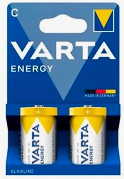 Батарейка VARTA Energy LR14 C, 2 штуки (2 штуки в одном блистере)