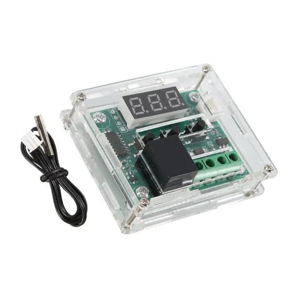 W1209 Цифровая Плата Управления Термостатом RED DC 12V, -50 До 100 , Водонепроницаемый Датчик С Переключателем И Корпусом