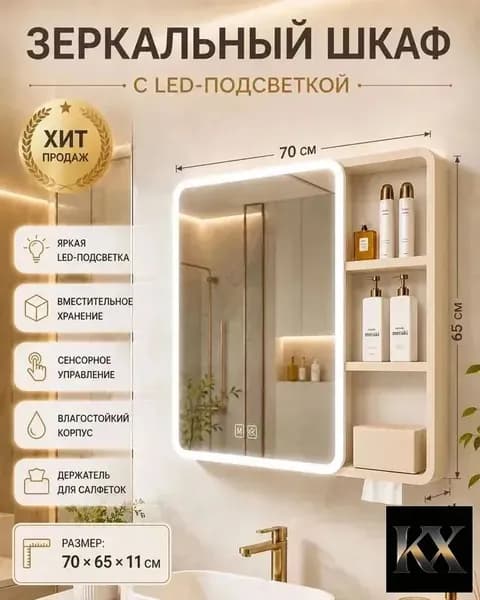 Тумба для ванной,, 70х11х65.01 см