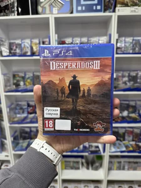 DESPERADOS 3 диск PS4, PS5.