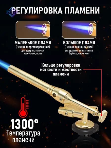 Горелка, Регулируемая огневая мощь