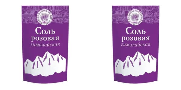 Волшебное дерево Соль розовая Гималайская крупная, 350 г, 2 шт