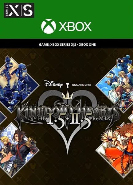 Игра Kingdom Hearts 1,5 + 2,5 ReMIX для Xbox One/Series X S, Англ язык, электронный ключ