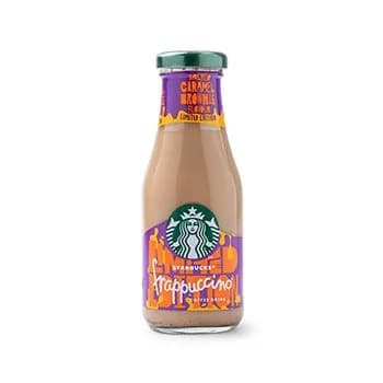 Напиток молочно -кофейный Frappuccino со вкусом солёной карамели и брауни, Starbucks, 250 мл, Дания -6 шт.