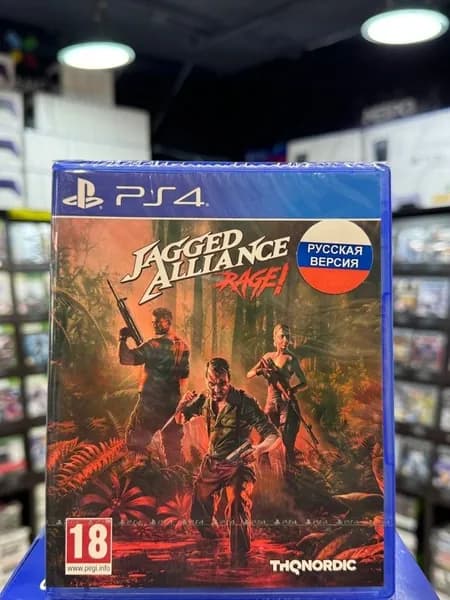 Игра Jagged Alliance: Rage PS4