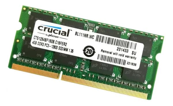 Crucial Оперативная память DDR3, 1600 МГц, 1 x (CT51264BF160B.C16FER2)