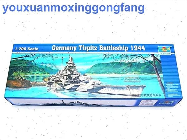 Trumpeter 1/700 05712 Немецкий линкор Тирпиц 1944 г.Корабль