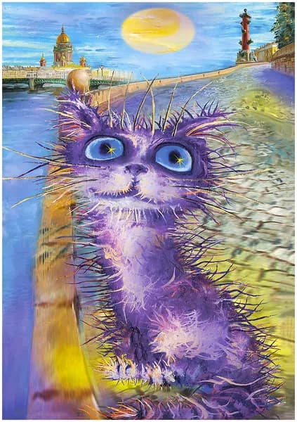 kasyanovart Картина "В Питере" 23x32 см