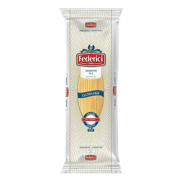 Макаронные изделия Federici No 3 Спагетти без глютена 400 г