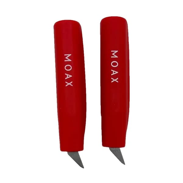 Наконечник лыжероллерный MOAX HM твердосплавный, красный, D9 мм