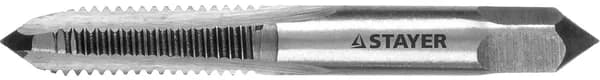 STAYER M6х1, метчик для сквозных и глухих отверстий, одинарный, 28021-06-1.0