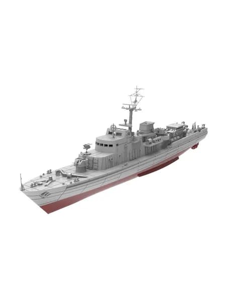 RHWS700010S 1/700 Модель Немецкий проект 89.2 (класс Кондор II) Миночиститель Bernau Полный корпус