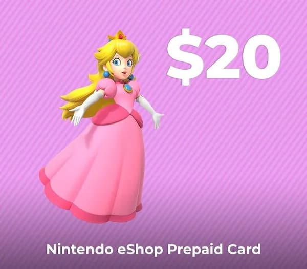 Nintendo eShop Предоплаченная карта 20 US Сша ключ
