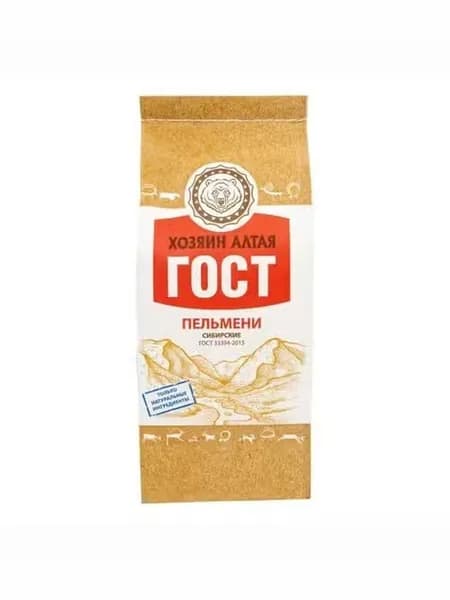 Пельмени Хозяин Алтая Сибирские 800 г