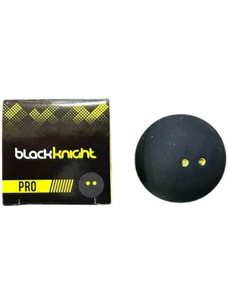 Мяч для сквоша Black&Knight 1 мяч 2 желтые точки