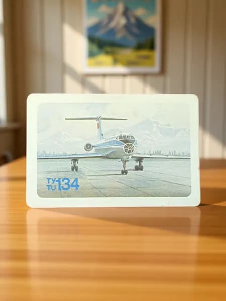 Карманный Аэрофлот "Ту 134" СССР
