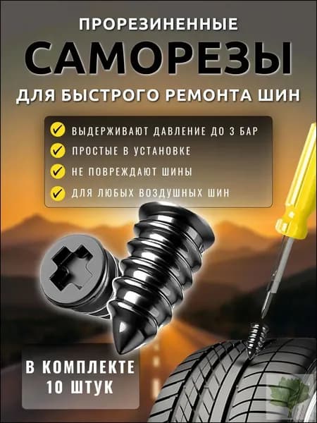 Набор для ремонта шин, 10 шт.