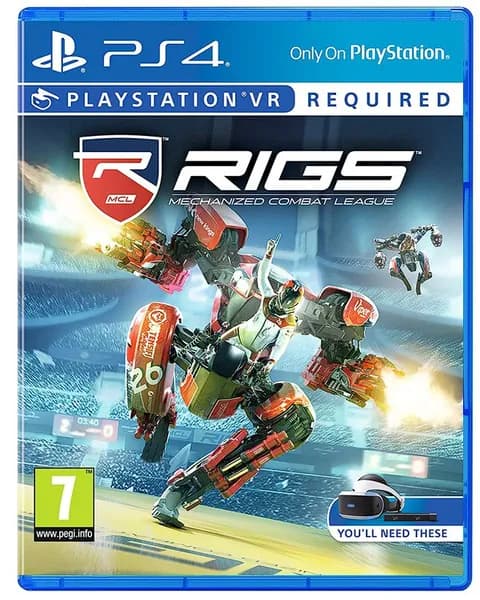 Игра PS4 RIGS: Mechanized Combat League (только PS VR1) (Диск) (PlayStation 4, PlayStation 4 VR, Русская версия)