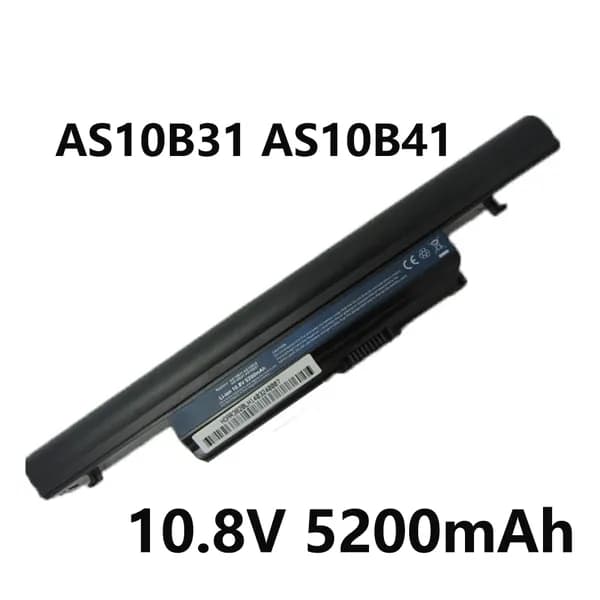Аккумулятор для ноутбука ASUS 5200 мАч, (AS10B31 AS10B41 AS10B51 AS10B71 Применимо к Acer Aspire 3820 3820T 4820T 5553G 5553 5625 5745 5820T)