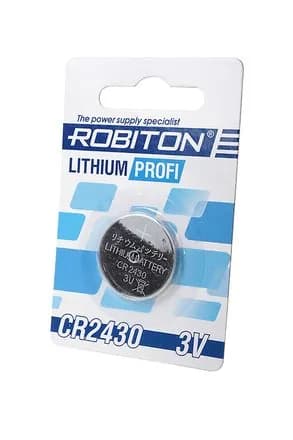 Батарейка ROBITON CR2430, 1 шт.