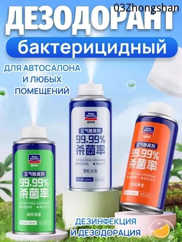 свежитель-очиститель кондиционера. Ликвидатор / нейтрализатор запахов в салоне автомобиля.180 мл