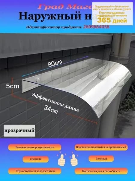 Дождевой щит дома