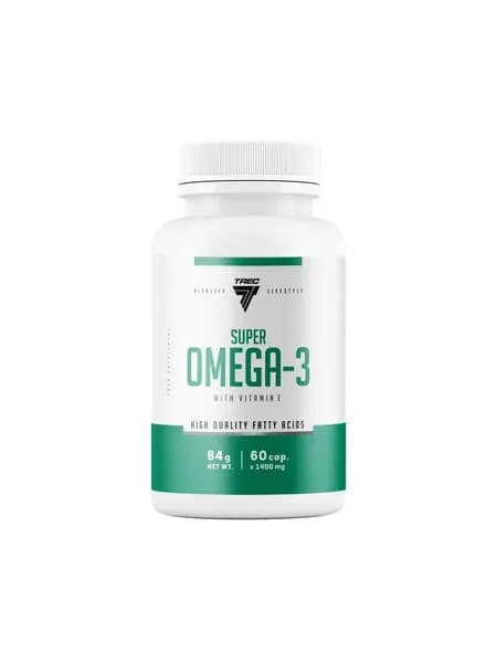 Омега 3 жирные кислоты ПНЖК Trec SUPER OMEGA-3 60 капсул