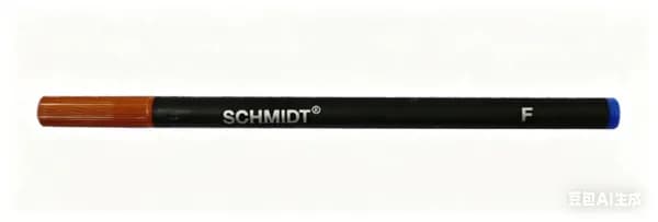 Немецкий KACO металлический сменный стержень 0,6 мм, Schmidt 888/F, черный