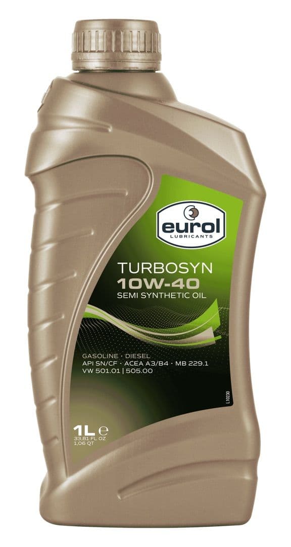 EUROL LUBRICANTS TURBOSYN 10W-40 Масло моторное, Полусинтетическое, 1 л