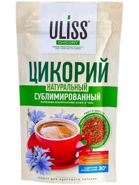 Цикорий натуральный растворимый сублимированный / Uliss Chicory 75 гр