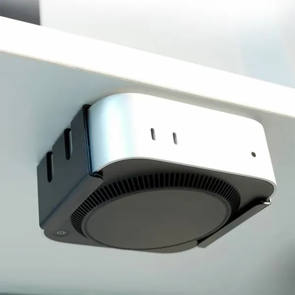 Крепление для Mac Mini M4 и M4 Pro, металлическое, чёрное, настенное/подстоличное/за монитор
