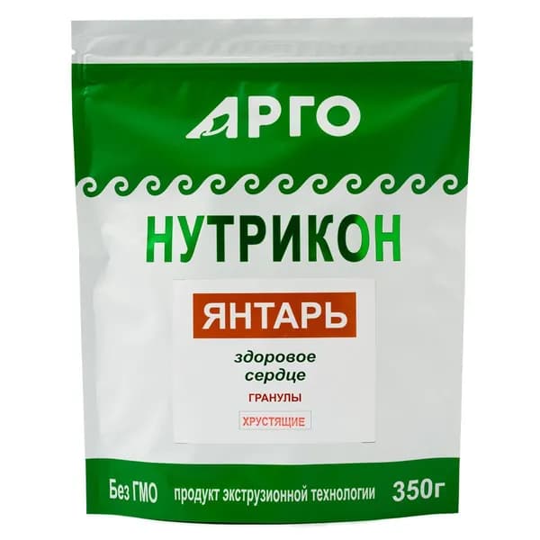 Нутрикон Янтарь клетчатка детокс для очищения организма и похудения Арго 350 г хрустящих гранул