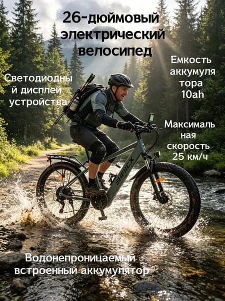 Электровелосипед 2026, 250 Вт