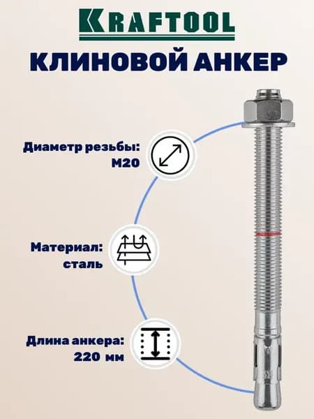 Клиновой анкер