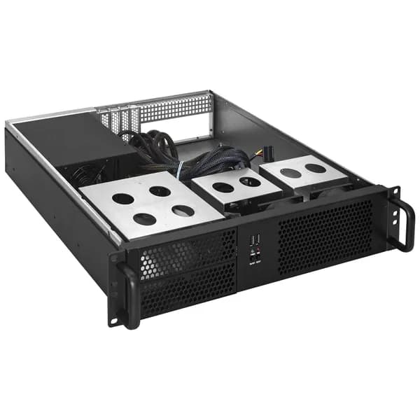 Серверный корпус ExeGate Pro 2U390-04 (RM 19", высота 2U, глубина 390, БП 800ADS, USB)