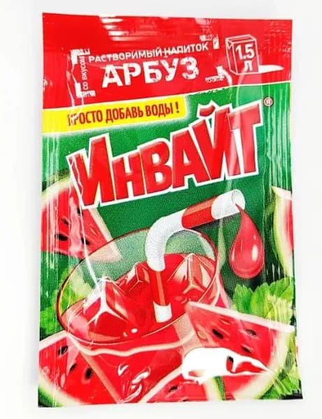 Растворимый напиток Invite Арбуз 12 г