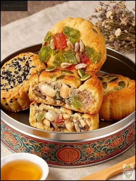 Лунные кексы с орехами (3 упаковки