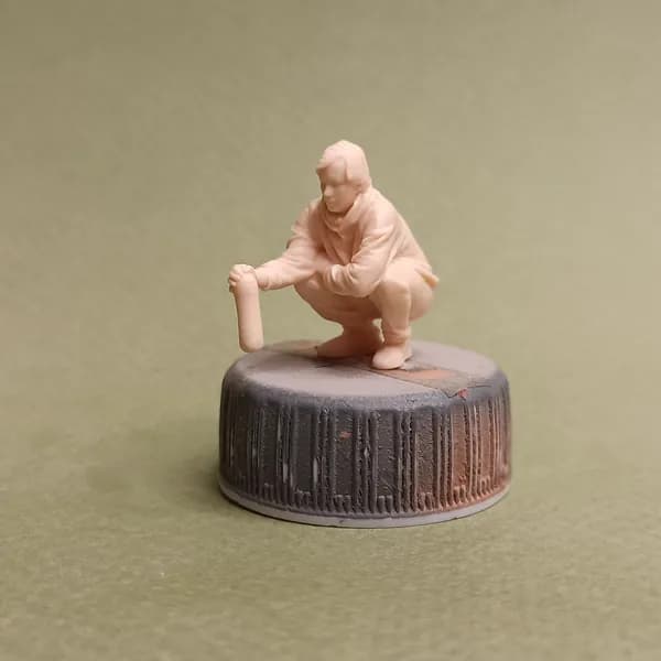 Я с полторашкой. Фигурка в масштабе 1:43.
