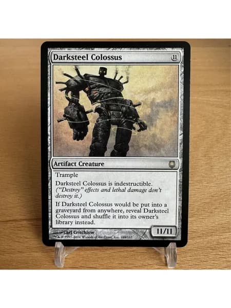 Набор карт MTG: Dark Ritual Beta, Darksteel Colossus, Dauthi Voidwalker +7 редких Коллекционные экземпляры с защитным чехлом