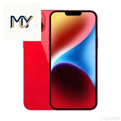 Мобильный телефон, красный