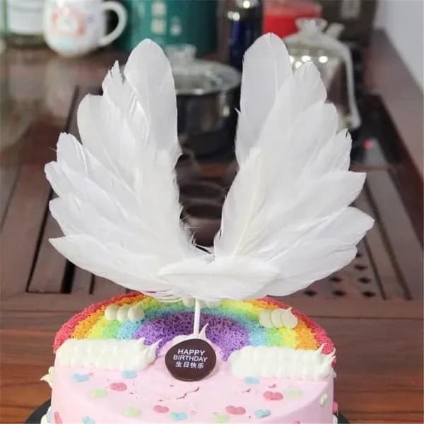 Вешалка для торта из перьев Angel Wings