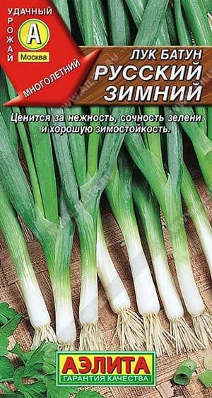 Семена Лук батун Русский зимний, ц/п, Агрофирма Аэлита